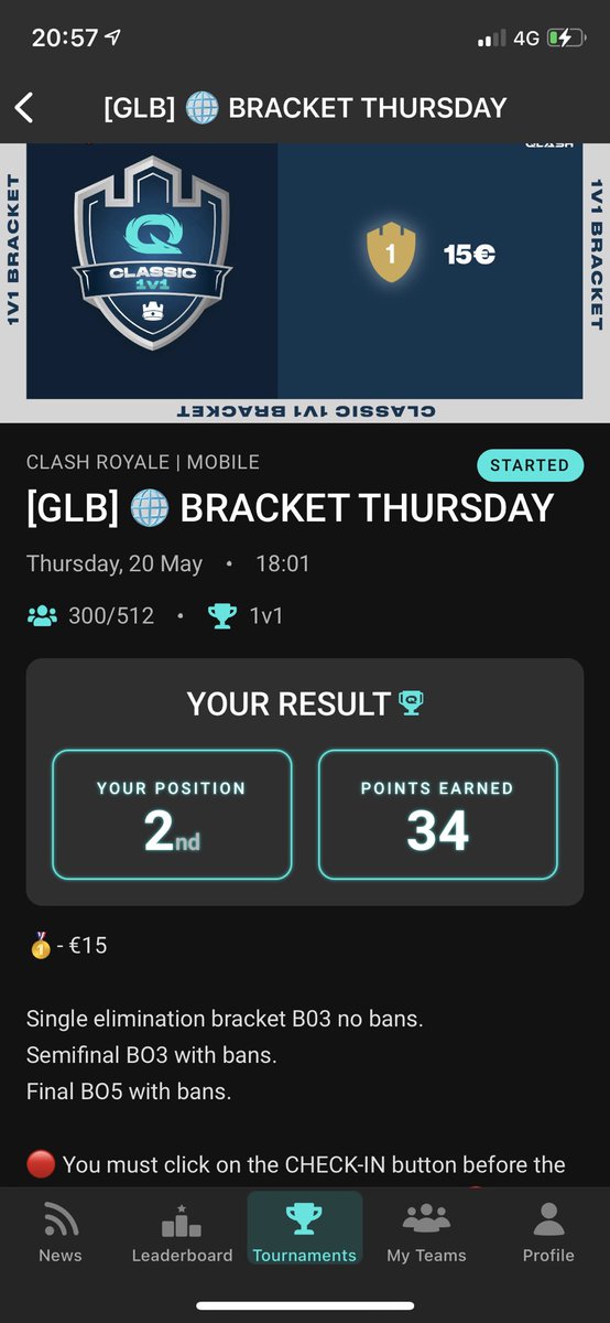 TTClmentTT1's tweet photo. Lost 3-2 in the final😩 https://t.co/rq0N5hYhCG