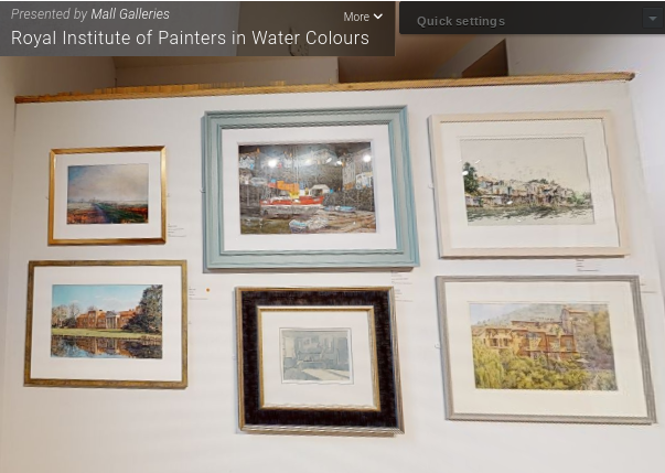 KendrickSnodin's tweet photo. Delighted to be sharing a wall @mallgalleries for the @RIwatercolours 209th exhibition with these great artists @tobymulliganart #PatsyMoore #robleckey #AndyLee  #PeterJarvis #art #painting #watercolours https://t.co/yaDLY6h0gC