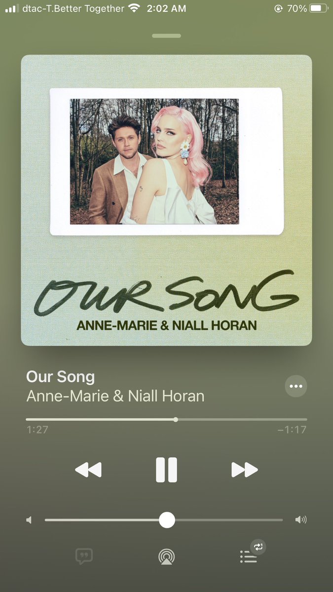 Living4Mariah's tweet photo. @AnneMarie @NiallOfficial It’s so beautiful! Can’t wait to see the video 🥺💗🤍💚 https://t.co/Vwdf71WdVA