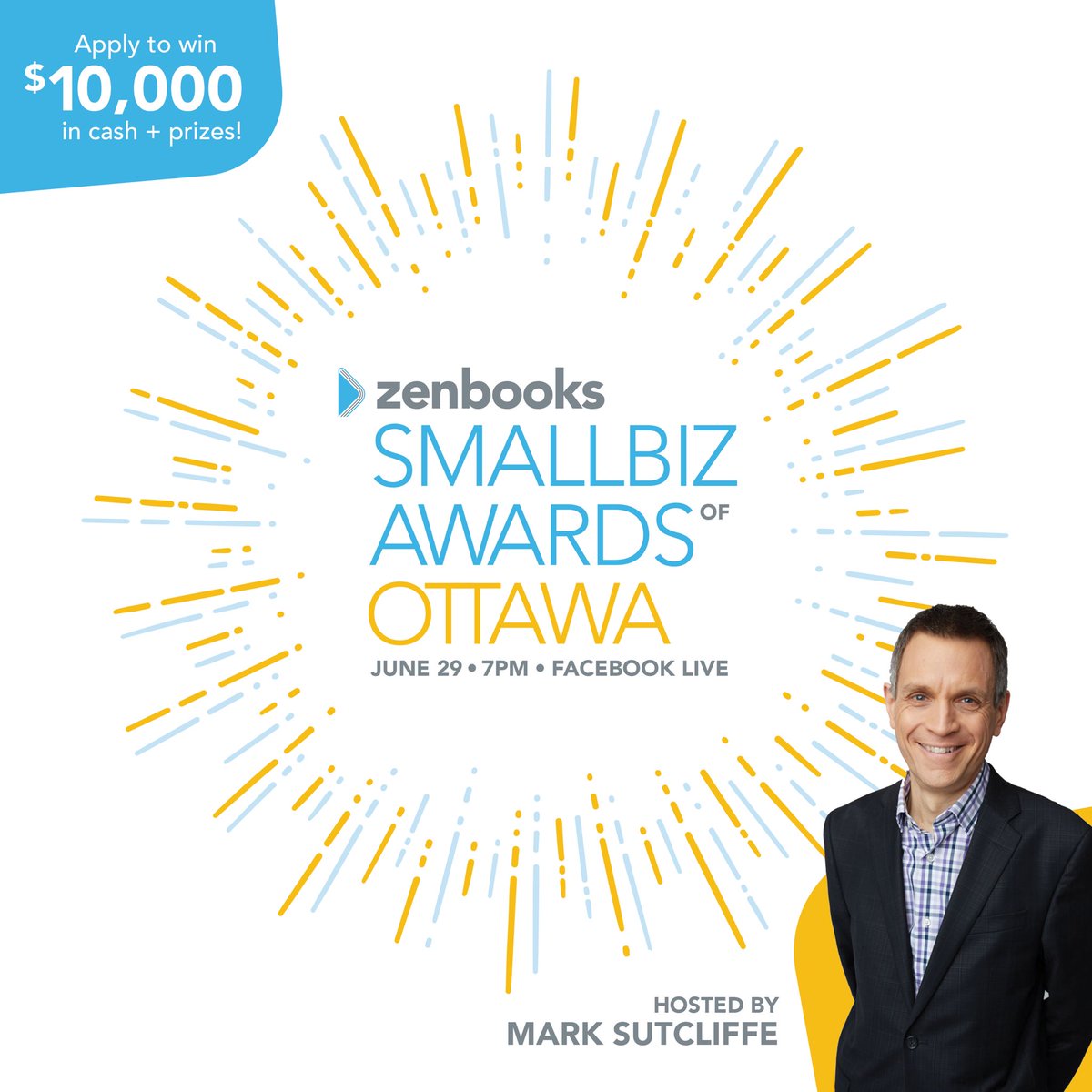 PLEASE RT! ♻️ (Happy) Double-Whammy for Ottawa Businesses:

🎉 NEWS: Proud to announce our judges for the Zenbooks Smallbiz Awards, hosted by <a href="/_MarkSutcliffe/">Mark Sutcliffe</a>! See thread.

⚠️ LAST CALL: Deadline to apply for $10K prize is *Friday* at 11:59 PM: zenbooks.ca/awards

Read on! 👇
