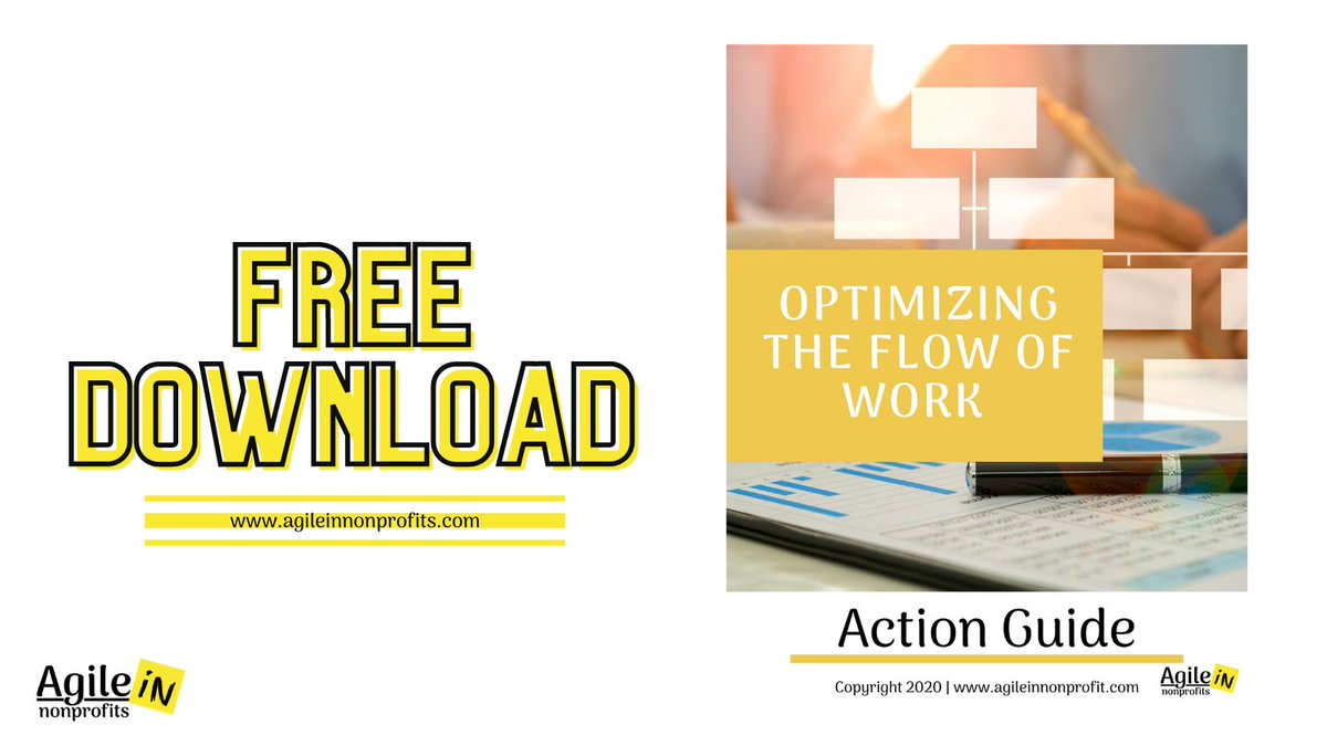 InNonprofits's tweet image. Grab your step-by-step guide to optimize your flow of work at your nonprofit!
buff.ly/36qjqHD
#WorkFlow #AgileWorkFlow #ScrumWorkFlow