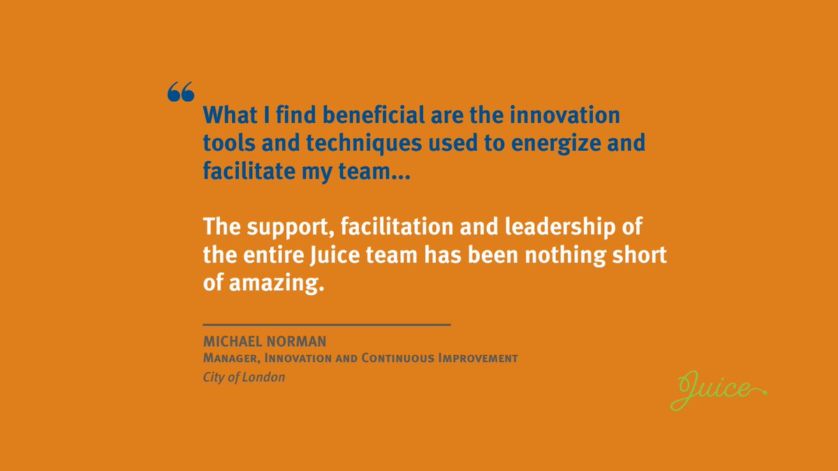 JuiceInc's tweet photo. A structured approach to innovation delivers amazing results . . .  💡

#CdnInnovation #Innovation #InnovationforEveryone https://t.co/sFi13tc51C