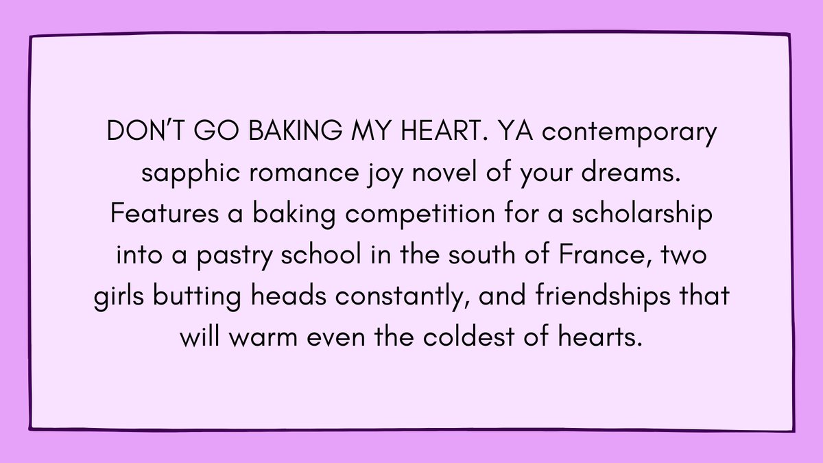 raiders_lounge's tweet image. INTERVIEW #11 (first of vol. two!)

LEONA STOREY [@LeonaWriting ]
05/12/2021

PART TWO: CURRENT PROJECT

Don't Go Baking My Heart
[art credits to @/toondoon1010]