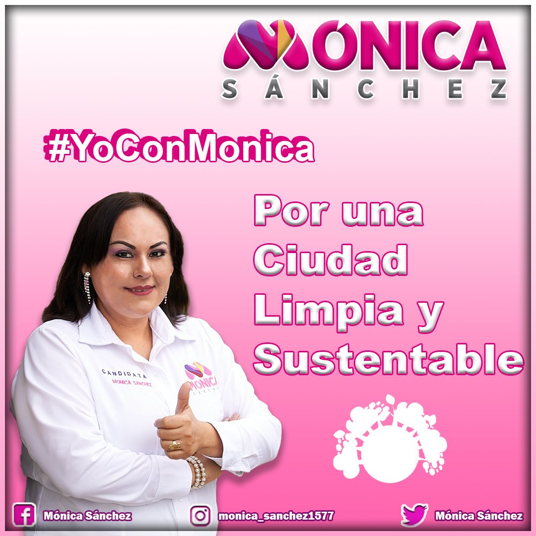 EsMonicaSanchez's tweet photo. Transformaremos la percepción de nuestra ciudad en un lugar digno, limpio y sustentable. 
¡Esto es parte del plan de gobierno de Mónica Sánchez!

#VictoriaEsDeTodasYTodos
#VotaPorMonica https://t.co/gf7agOm2X6