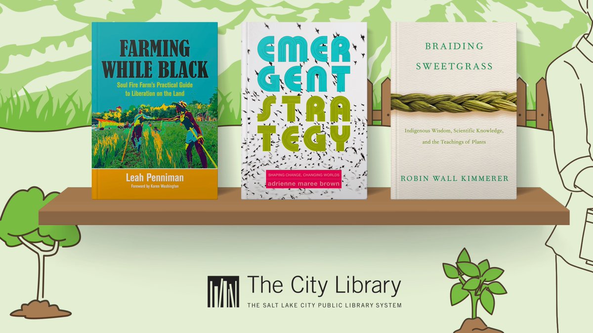 SLCPL's tweet photo. Get growing this month! These ecological resources will help you implement sustainable and regenerative practices in your landscape, from edible gardening and seed saving to the transformative principles of permaculture. #slcplpicks

https://t.co/ADXtXyVF6s https://t.co/2OFHsEOD8k