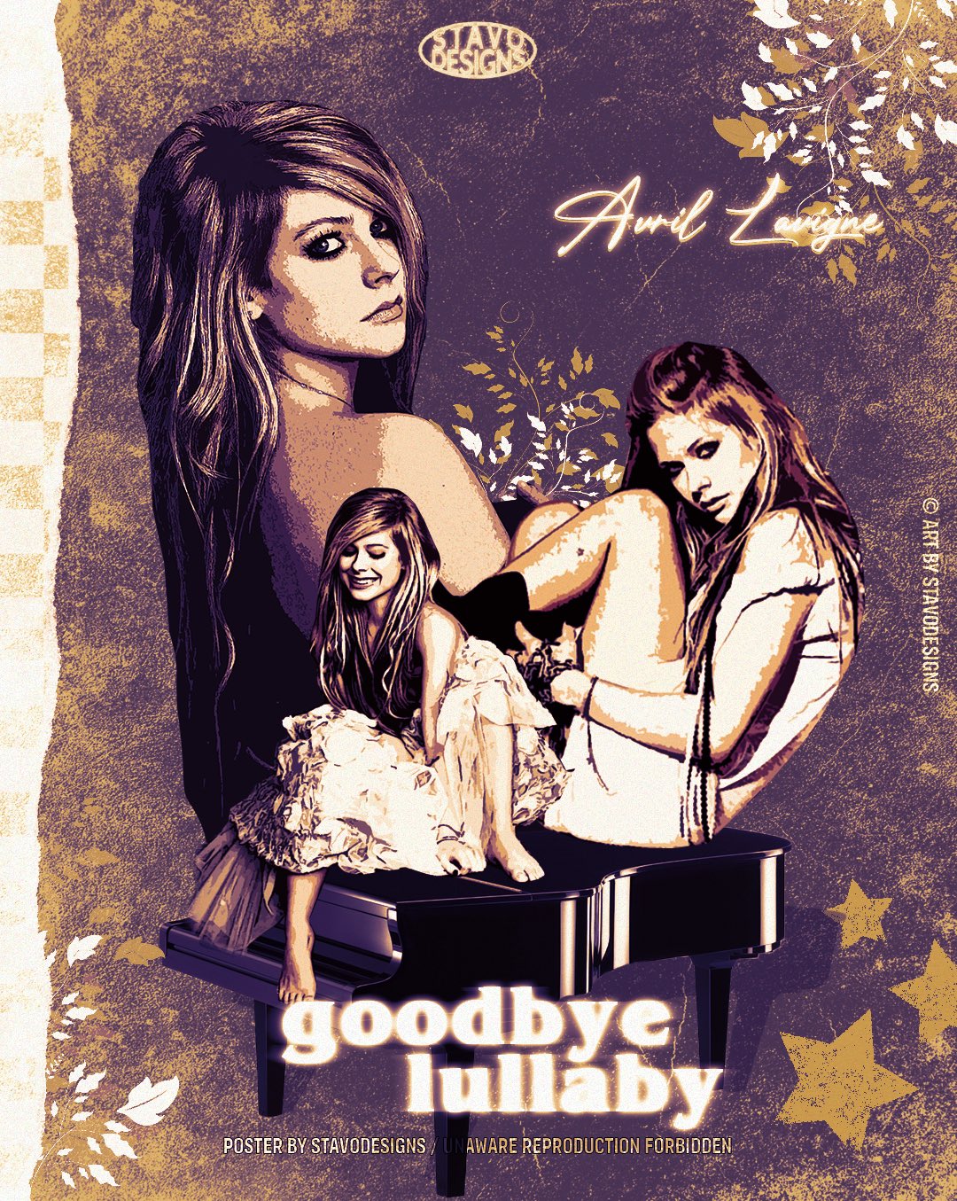 アブリル・ラヴィーン　Goodbye Lullaby ポスター 114 アブリル・ラヴィーン Goodbye Lullaby ポスター 114 アブリル