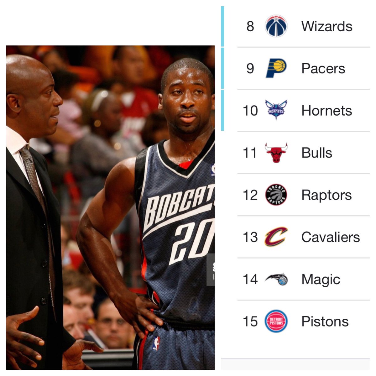 Sam Vincent (@realsamvincent) on Twitter photo In 2008, my charlotte bobcats won 32 games after losing 2 stars <a href="/seanmay/">Sean May</a> and <a href="/Primozbrezec/">Primoz Brezec</a> we tied HOF Coach @berniebickerstaff ‘07 32 wins. so why do I hv a problem with <a href="/rwbonnell64/">Rick Bonnell</a> and <a href="/stephenasmith/">Stephen A Smith</a> ? they’re Idiots!.People who criticize others on things they’ve never done!! In 2008, my charlotte bobcats won 32 games after losing 2 stars <a href="/seanmay/">Sean May</a> and <a href="/Primozbrezec/">Primoz Brezec</a> we tied HOF Coach @berniebickerstaff ‘07 32 wins. so why do I hv a problem with <a href="/rwbonnell64/">Rick Bonnell</a> and <a href="/stephenasmith/">Stephen A Smith</a> ? they’re Idiots!.People who criticize others on things they’ve never done!!