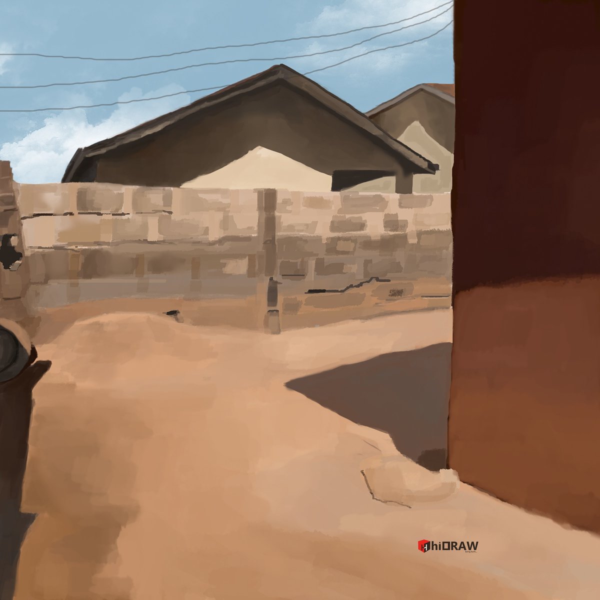 HidrawFX's tweet photo. For me these days, everyday has just been a challenge for me to be greater and better at what I do, every success story is just away of me saying, I need to do more and know more...

Painting direct sunlight of my environment!

#painting 
#drawing #sketch  #art #artist https://t.co/CVJlhLfP60