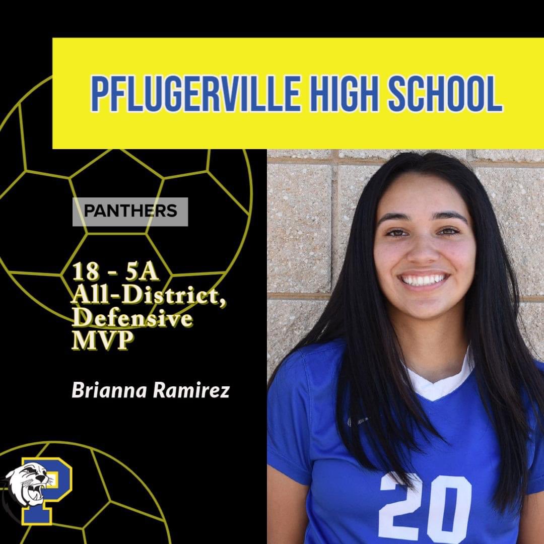 You reminded the team in your senior announcement to "not get pushed around and body up".  You lead by example with stellar defensive play all year.  Your work on the field did not go unnoticed as you were named Defender of the year by all of the coaches in District 18-5A.