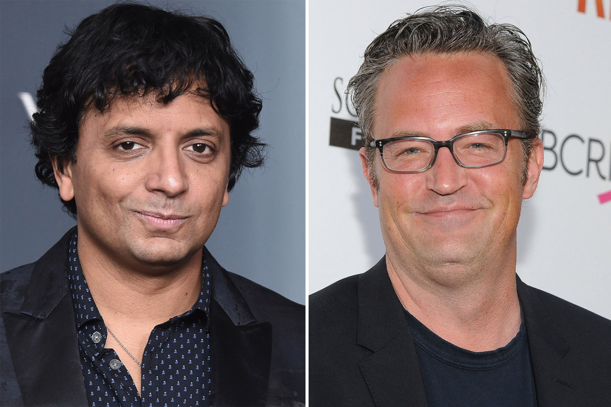 The one where Matthew Perry wasn't sure he partied with M. Night Shyamalan