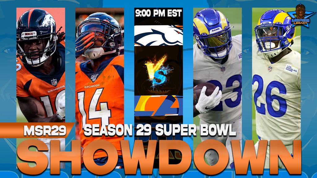 MSR_Network's tweet photo. #MSR29 | Super Bowl 29

The path to the top is daunting. To attain the league's highest prize, there's a certain confidence that must be within. 

The @MSR_Network presents:

@MsrHop v. @MsrJrod, 9p
https://t.co/v35wl26BR2

#MSR29 #ForTheBrand #FranchiseNation https://t.co/uvxYuiog5O