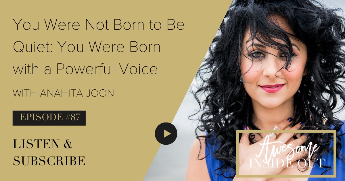 Listen to my conversation with Anahita Joon on what it means to align with your feminine truth and walk confidently in the direction of your desires. Link → apple.co/3oL5gZz