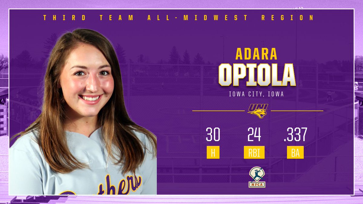 UNI Softball tweet media