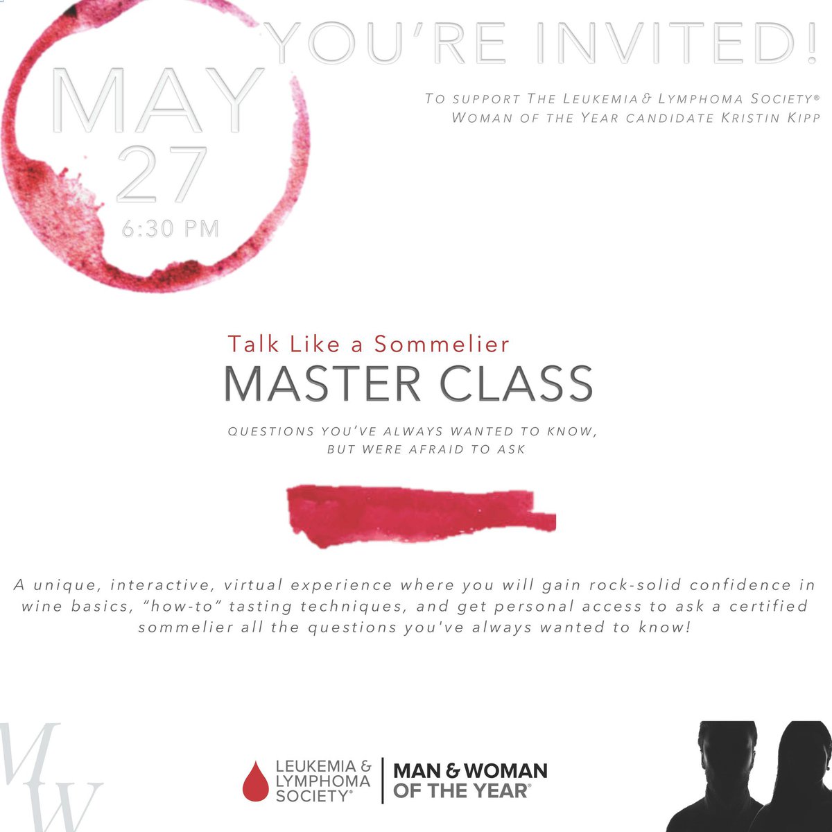 Learning how to talk like a sommelier is only ONE WEEK away! Grab your tix today!!! Link to purchase tix below! #cantstopwontstop #LLS #cheerstolifewithoutcancer.     

pages.lls.org/mwoy/chi/chica…
