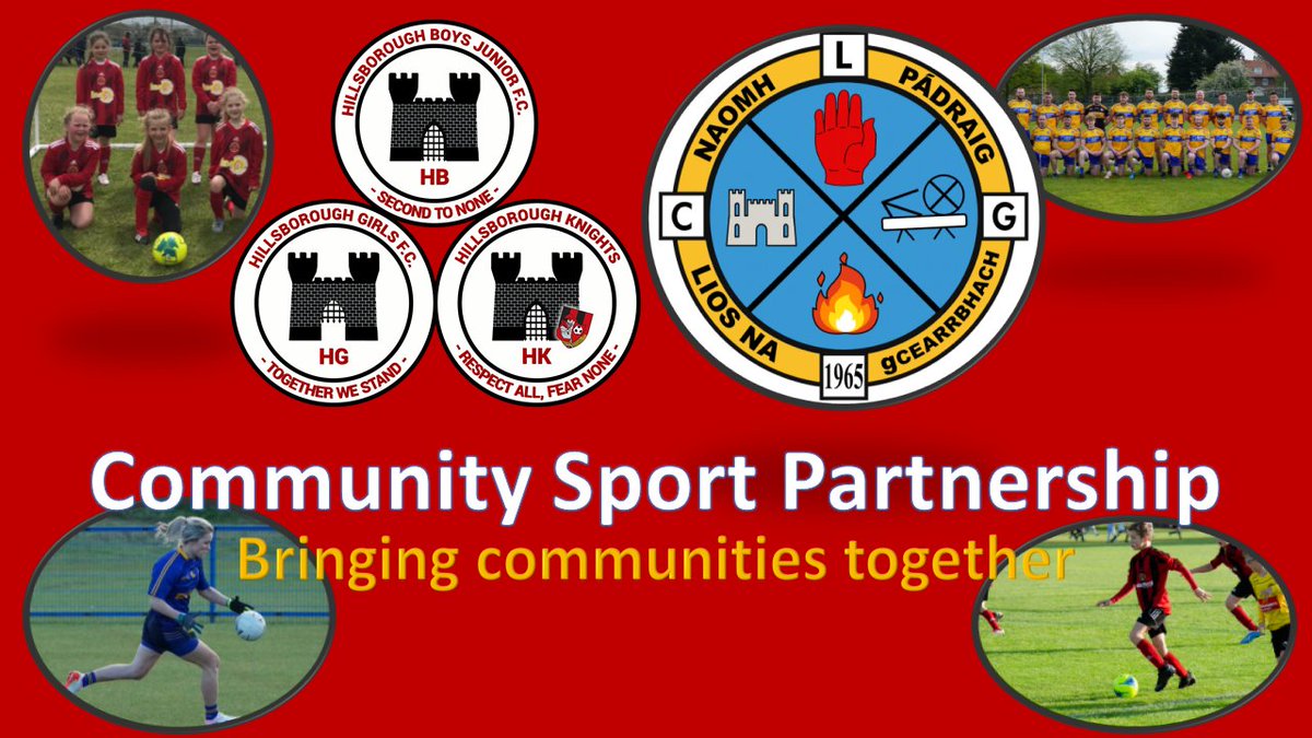 🔴⚫ Community Sport Partnership 🔴⚫

We are delighted to announce a Community Sports Partnership with St Patrick's GAA, Lisburn that will see the 2 clubs work closely on breaking down barriers to participation in sport and enhance opportunities for social inclusion