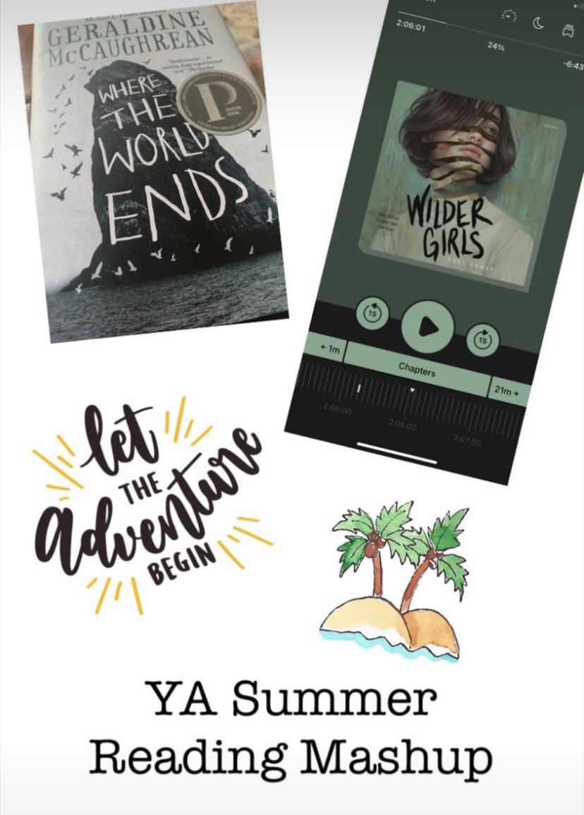 inkpage's tweet photo. Writing a piece on my blog about a pairing of two recent #YA reads. I’m going to wait until my local book club meets first, but here’s a preview of what I #amreading https://t.co/TYhqap5gGu