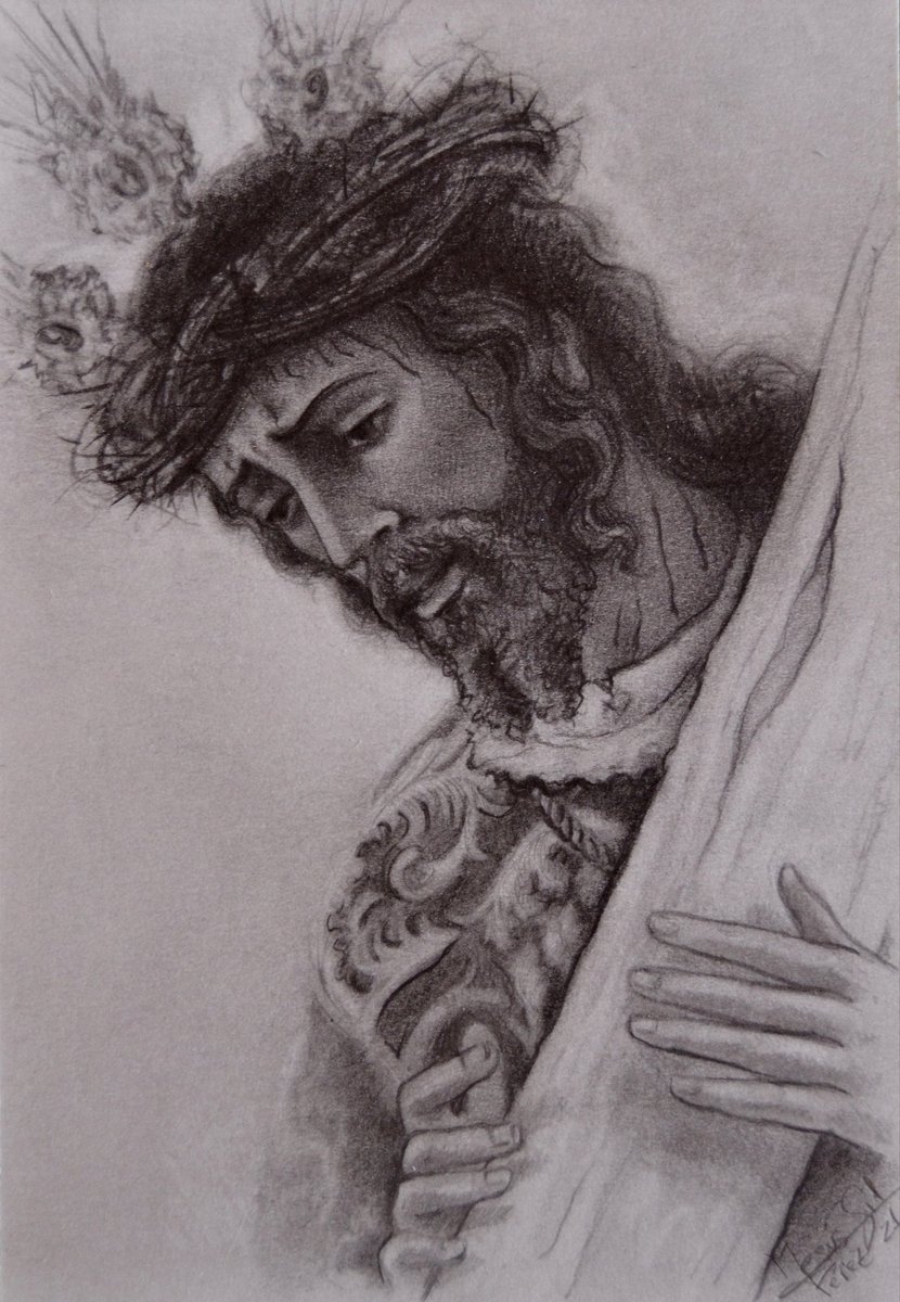 "Ntro. Padre Jesús del Gran Poder" y "María Stma. Reina de los Ángeles"

Grafito sobre papel
13x9cm
Colección particular
Mayo 2021

Estampas devocionales de los Sagrados Titulares de la Hdad. de Jesús del Gran Poder de la Línea de la Concepción.