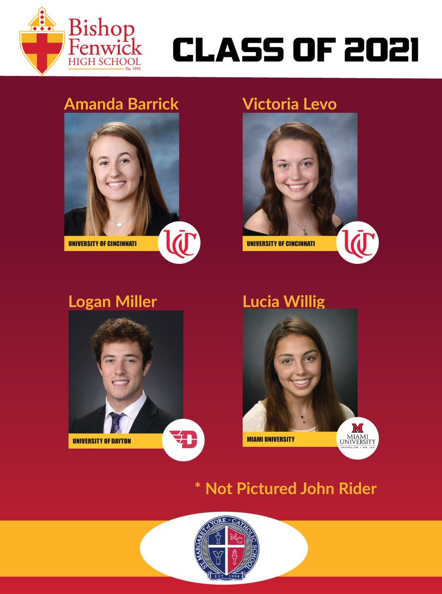 Bishop Fenwick High School (@bishopfenwick1) on Twitter photo Congratulations to the Class of 2021 Graduates from Saint Margaret of York! <a href="/SMOYschool/">St. Margaret of York</a> Congratulations to the Class of 2021 Graduates from Saint Margaret of York! <a href="/SMOYschool/">St. Margaret of York</a>
