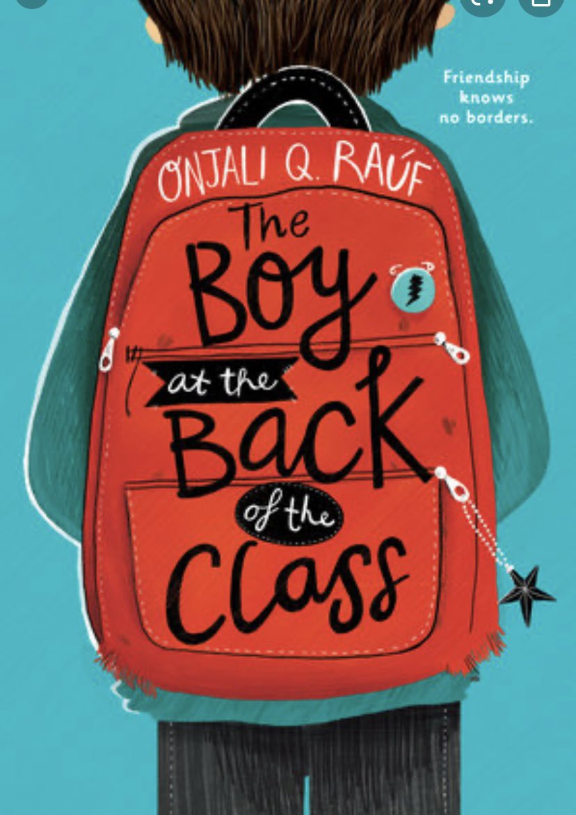 My class are totally hooked on this, so lovely to watch their faces as we read this together. #LoveReading. #ClassNovel. @OnjaliRauf @StAnnsRainhill 💚💙