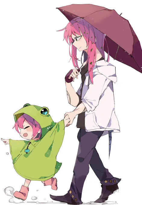 親子☔️ 