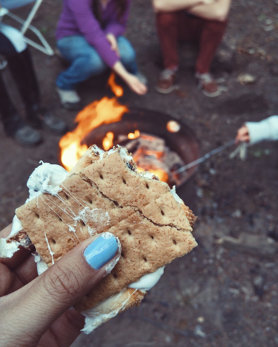 The best part of camping is the memories that will last a lifetime. The S'mores aren't bad either. #smores #camping #campfire #memories #lifetimeexperience #rvlife #rvadventure