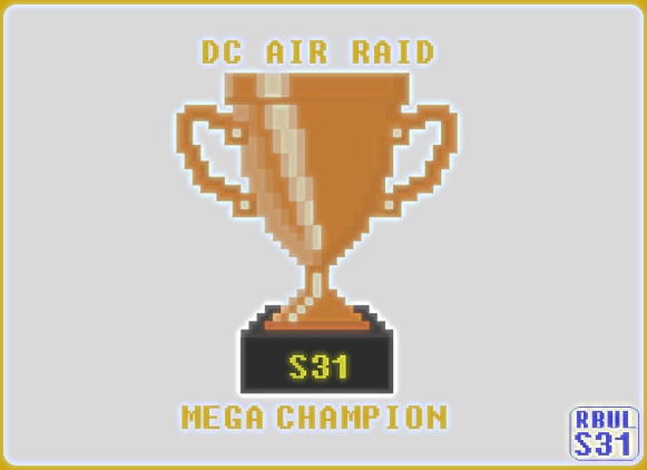 RBULH2H's tweet photo. And Season 31 is in the books! Congratulations to @RCFAeagles and @RB_Bananas! 🏆🍾🎆🏆 https://t.co/pgei5x4oC4