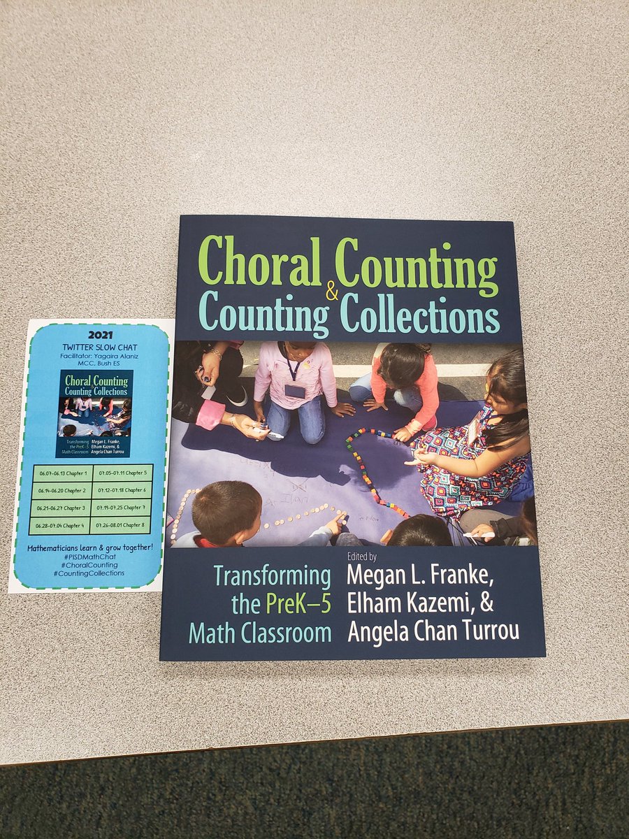 suzteaches98's tweet photo. So excited to recieve this book. Thanks #pisdmathematics. Looking forward to be part of the Twitter slow chat this summer.
#genoaowls #pisdmathchat #ChoralCounting #CountingCollections https://t.co/EWGSgso5ES