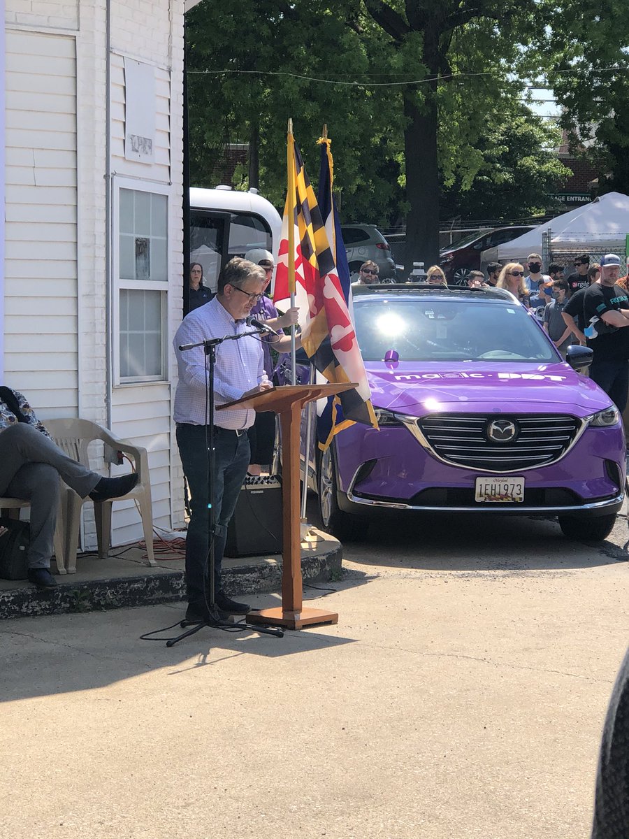 <a href="/MAGICWestMD/">MAGIC</a> one of <a href="/CCPSk12/">Carroll County PS</a> #partners held an autonomous vehicle event today. Really impressive afternoon showcasing the future and possibilities for students of CCPS. Thank you for a wonderful afternoon! #TogetherItsPossible