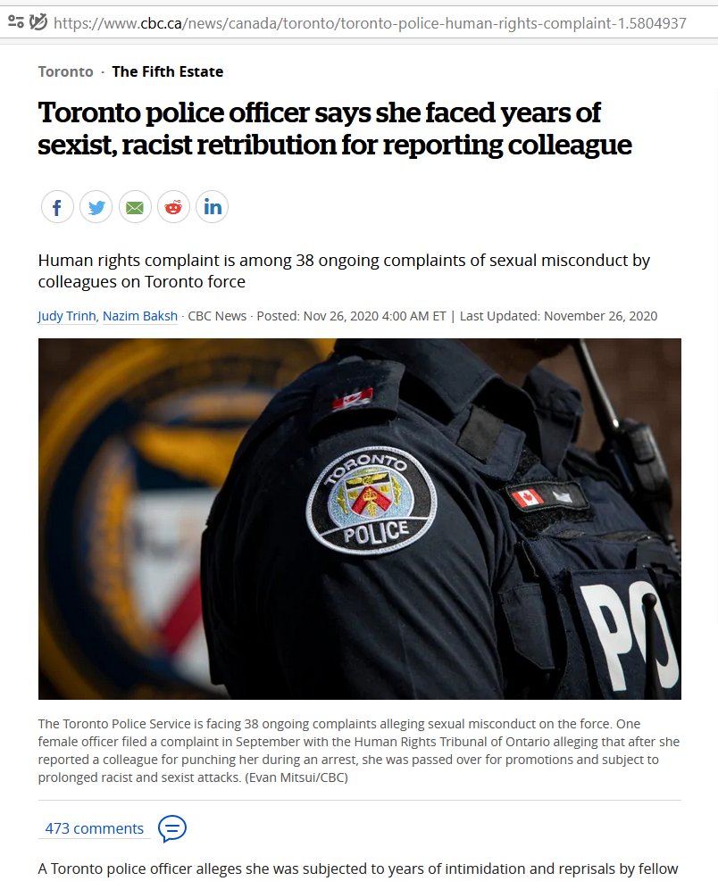 RobinEdgar's tweet photo. @shades_dirty If #PoliceServices truly cared about #SafetyAndWellBeingOfWomen, they would have shown it in the way they treated their own #PoliceWomen.

#WomenInPolicing are #SexualObjects though, a joke, a toy &amp; #AlwaysDisposable. . .

This is due to #ToxicPoliceLeadership &amp; #ComplicitUnions. https://t.co/xSSvnHSSvt