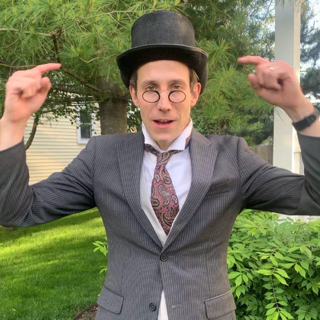 Last weekend, Marty Brown, author of the ABCs in Indianapolis,  ran the #IndyMini in a costume. Can you guess who he is dressed as?! 🎩

He is James Whitcomb Riley, the Hoosier Poet! 

Read more about Marty on the #IndyMini blog here: blog.indymini.com/?p=3030