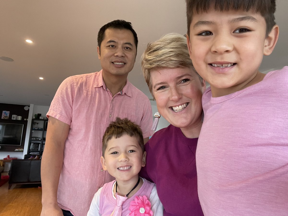 We’ve upped our pink game this year! #PinkShirtDayNZ #StandTogether #stopbullying