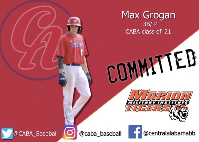 Congrats <a href="/maxgrogan11/">Max Grogan</a>! 
#Who’sNext  #TheCabaWay