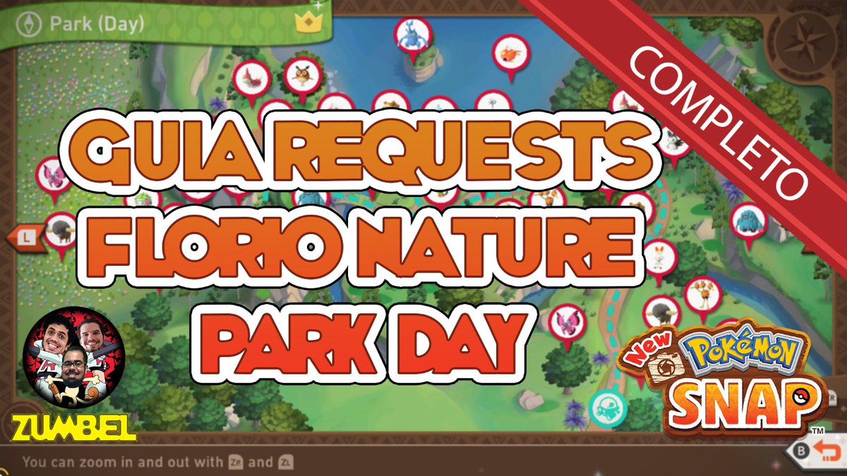 Vídeo novo de Pokémon Snap! Um guia completo pra ajudar vocês a completar todas as requests da Florio Nature Park Day galera! #NewPokemonSnap #FlorioNatureParkDay

youtu.be/niwJL_gBHT8