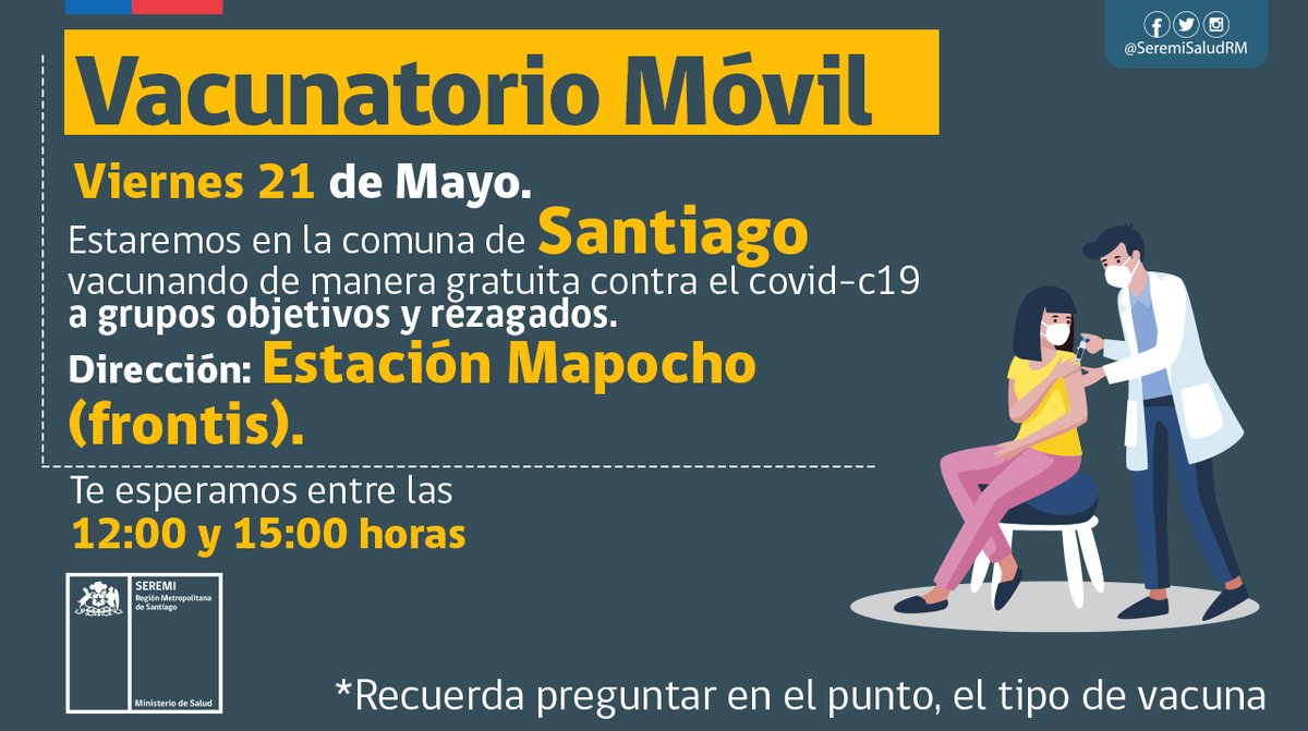Seremi de Salud RM tweet media