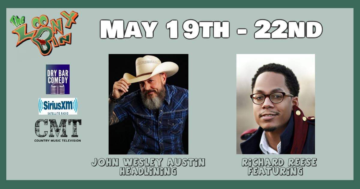 Come see John Wesley Austin headlining, Richard Reese featuring, and Lenny Vanhorn hosting this week!