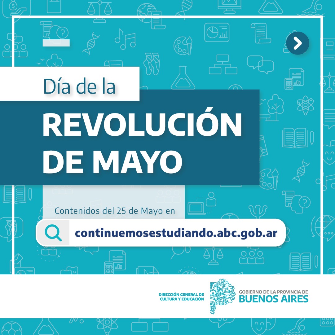BAeducacion's tweet photo. En #ContinuemosEstudiando ya están disponibles los contenidos y actividades sobre el Día de la Revolución de Mayo 🇦🇷

Recordá que podés acceder a estas y otras 1.000 propuestas pedagógicas en https://t.co/89rIDcMowq sin consumir tus datos móviles📱

🔗 https://t.co/WgOAbDoelP https://t.co/1nM2hjTN7t