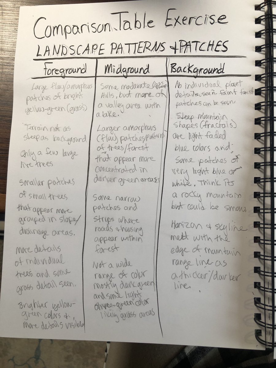 mhmorrill's tweet photo. Exploring #naturejournaling approaches to create a sense of place w/fire… Landscape Patches & Patterns via @AlertWildfire view. Add’l exercise looks at countywide fire history map patterns and fire illustrations. #firejournaling #fireeducation https://t.co/deWyZC7Ts6