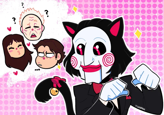 billy the puppet my little meow meow #saw 