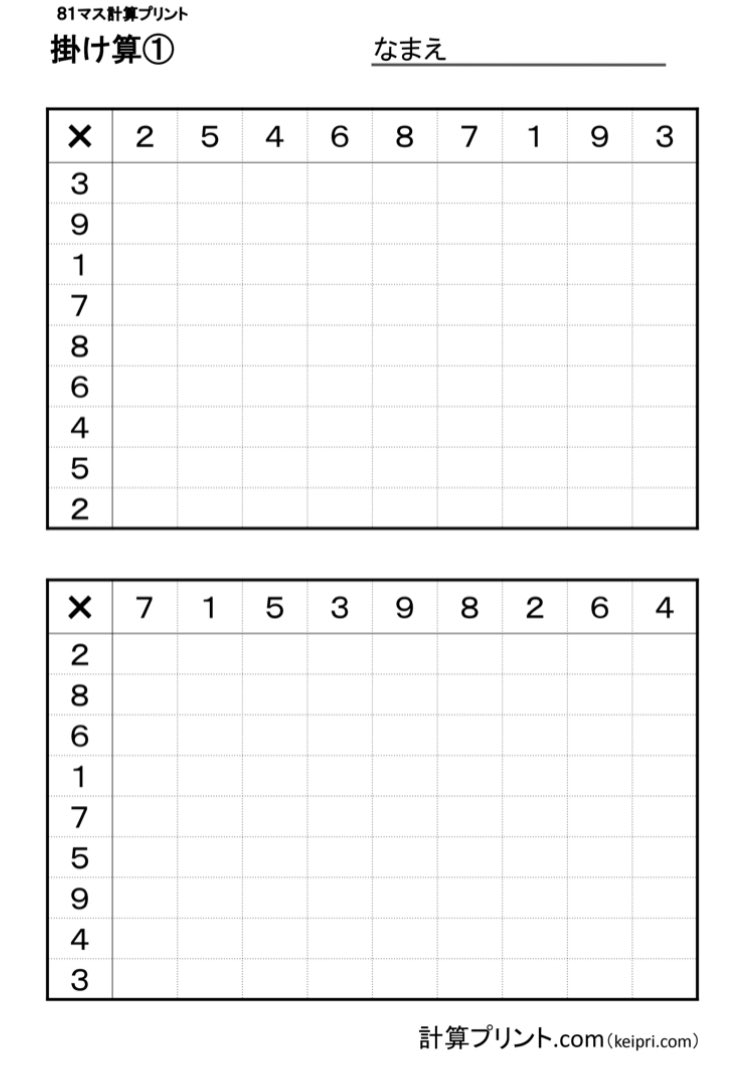 計算プリント Com Keisanprint تويتر
