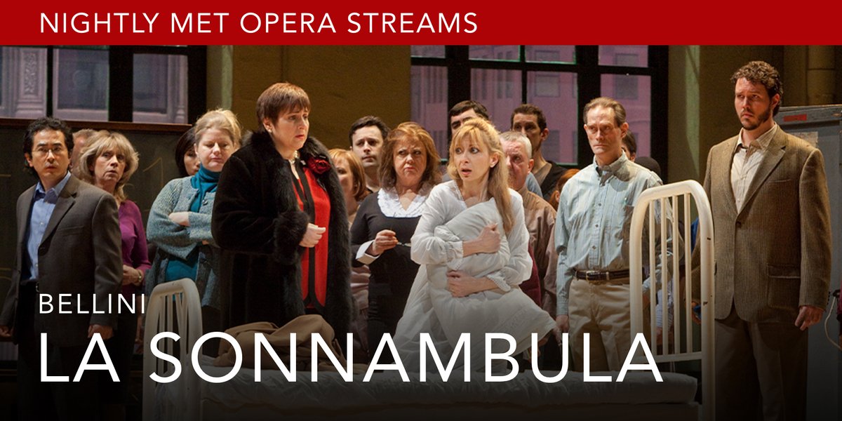 MetOpera's tweet image. In the tonight’s Nightly Opera Stream, @NatalieDessay stars as the sleepwalking heroine of La Sonnambula. Streaming free May 20 at 7:30PM ET until May 21 at 6:30PM ET.

📸 Ken Howard

Watch Now: bit.ly/33GGkIR