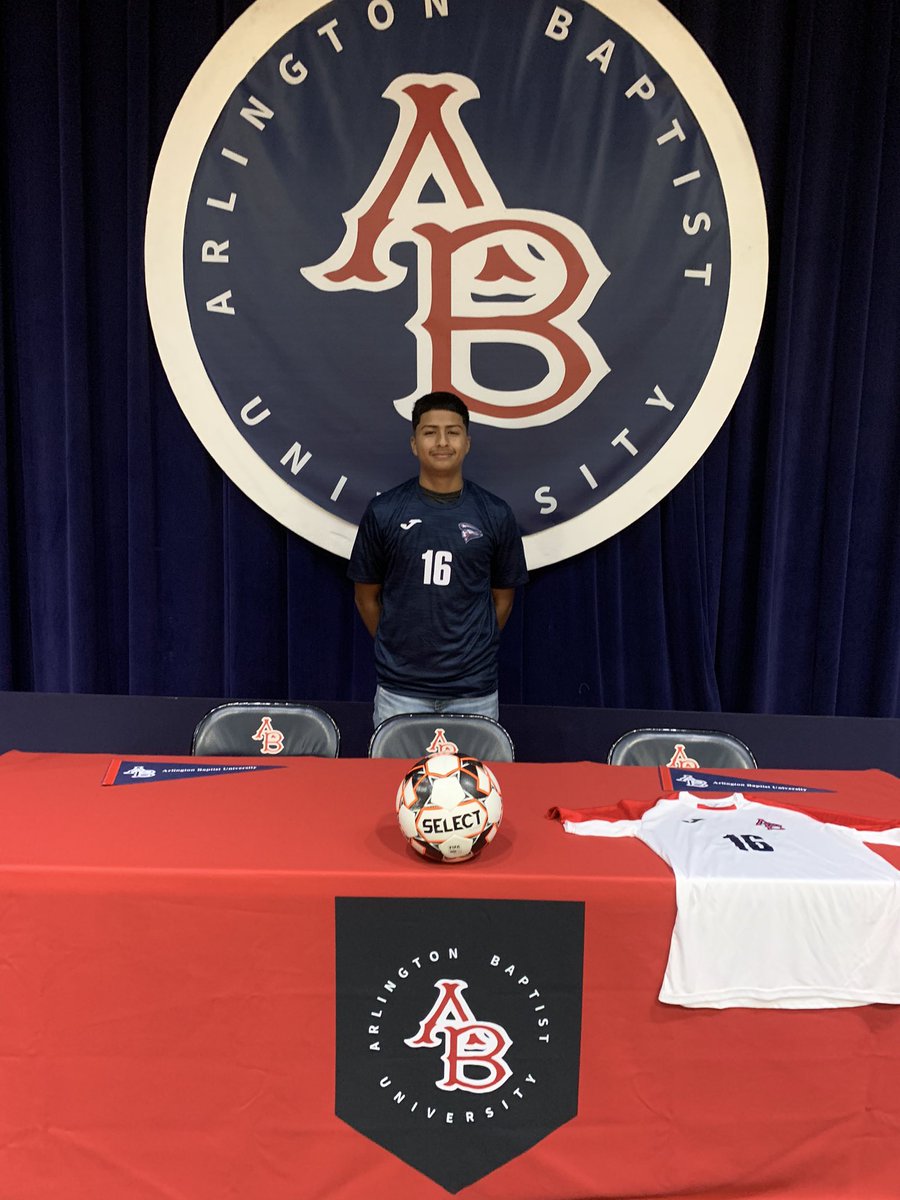 Proud of Jose and Anthony for continuing their education and soccer careers at the next level at Arlington Baptist University.