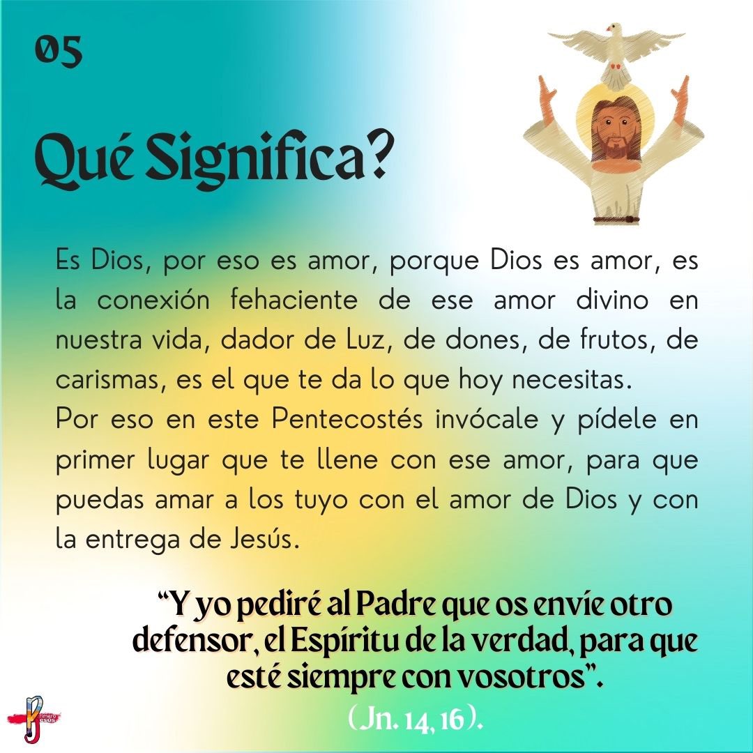 Primero__Jesus's tweet photo. Ya viene Pentecostés (2) https://t.co/yVLocwbUzb