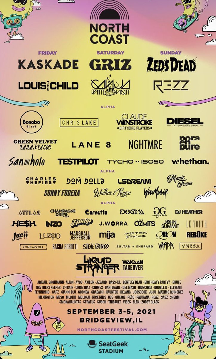 2021 North Coast Music Festival lineup