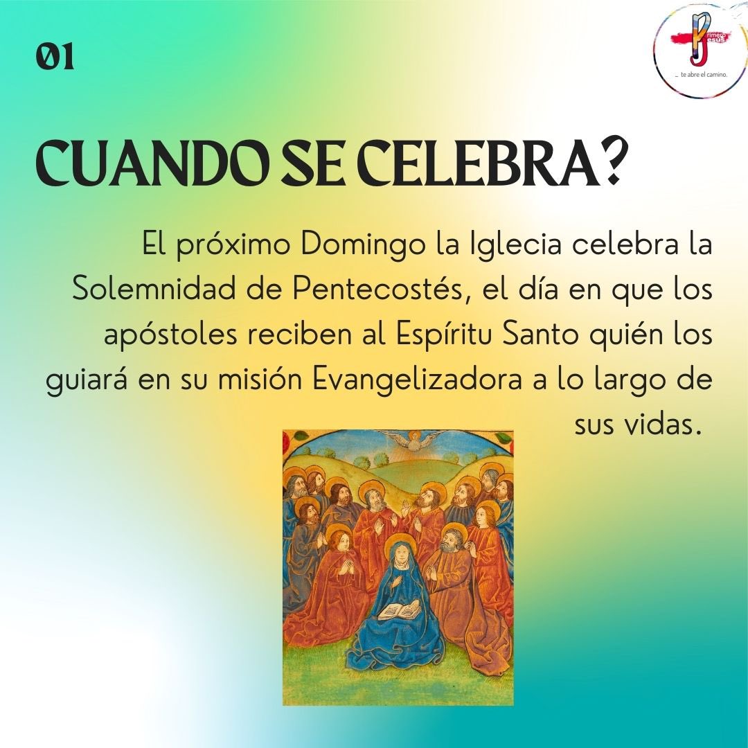 Primero__Jesus's tweet photo. Ya viene Pentecostés: https://t.co/3ZtKnoDD0c