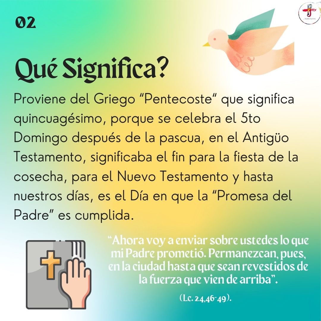Primero__Jesus's tweet photo. Ya viene Pentecostés: https://t.co/3ZtKnoDD0c