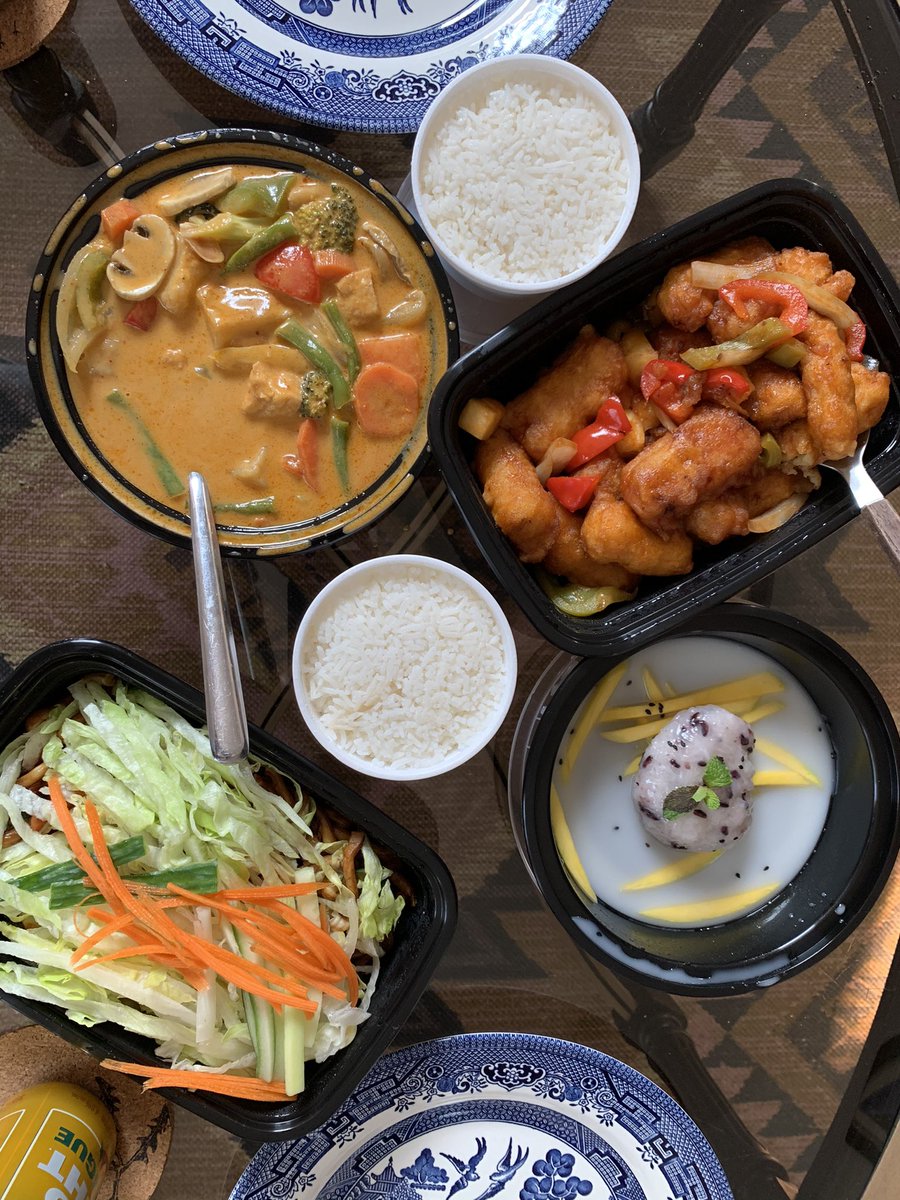 A vegan feast from WokyourWay in Dartmouth, thanks to the Uber GC from <a href="/resultaInc/">resulta</a>!