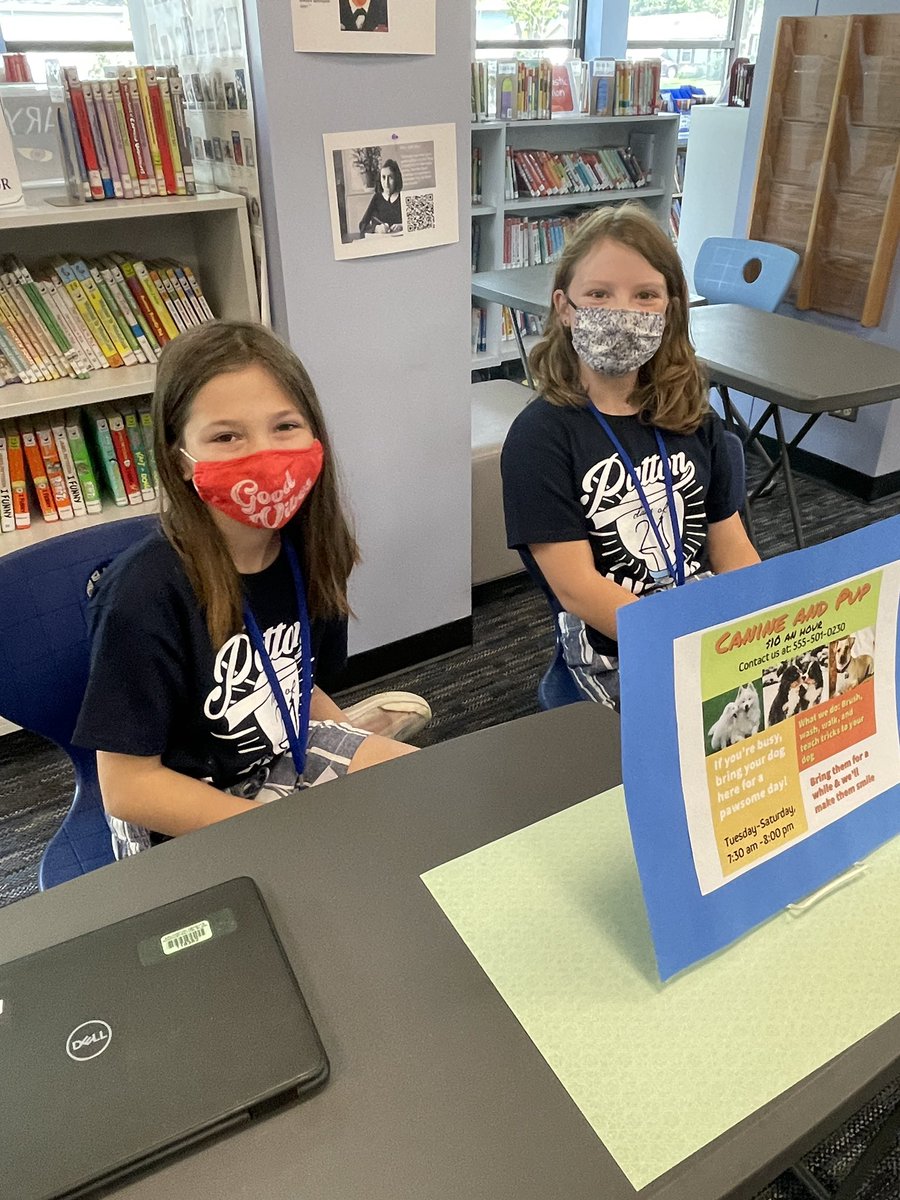 Todays ideas, ads and commercials for products/services at Patton Business Fairs included: Gourmet Lemonade, app that blurs your photo for security, complete pet service, and a backpack that has a kids umbrella built in! <a href="/AHSD25Patton/">Patton Elementary</a>  <a href="/globalgoumas/">Mary Goumas</a> @MrsVincent4th