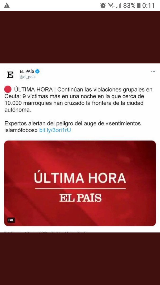 Kemasda23's tweet image. Que siga rulando.
Porquè eliminan esta noticia?
