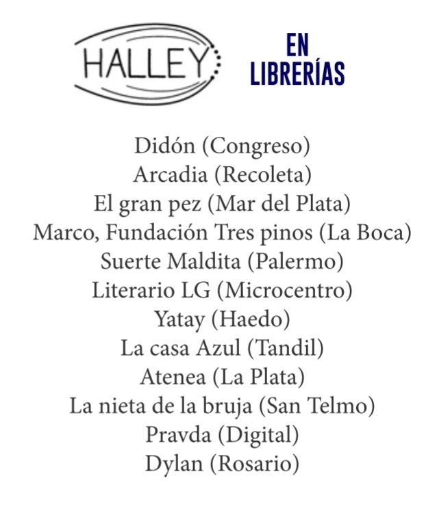 Halley Ediciones tweet media