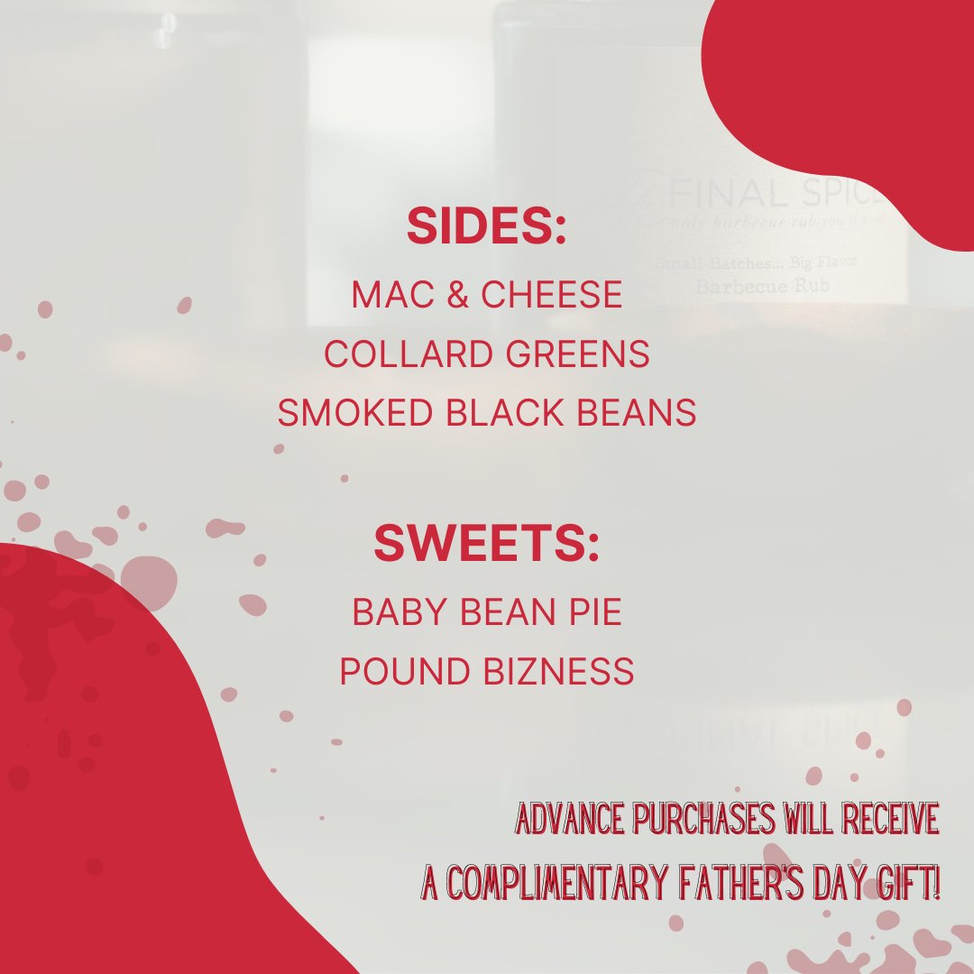 black_culinary's tweet photo. Don't have plans for Father's Day? We've got you covered! Come spend a day of celebration with us at our exclusive Grown Folks Father's Day BBQ Pop up and live music event, presented by our members, @finalsauce.

#CulinaryCollective #Oakland #BBQ #FathersDay #ShopLocalOakland https://t.co/rGeccBp1O6